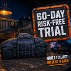 HAULMASTER™ 2-IN-1 Tactical Duffle Backpack
