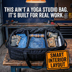 HAULMASTER™ 2-IN-1 Tactical Duffle Backpack