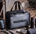 WET/DRY TOILETRY BAG - WATERPROOF & DOUBLE-LAYER